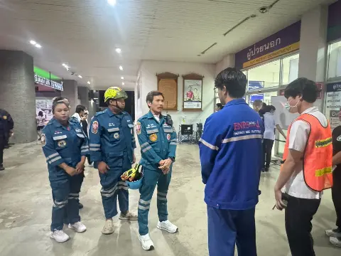 โรงพยาบาลบางปะอิน จัดซ้อมแผนป้องกันและระงับอัคคีภัย ประจำปี 2569