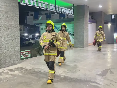 โรงพยาบาลบางปะอิน จัดซ้อมแผนป้องกันและระงับอัคคีภัย ประจำปี 2569