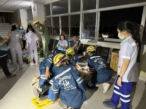 โรงพยาบาลบางปะอิน จัดซ้อมแผนป้องกันและระงับอัคคีภัย ประจำปี 2569